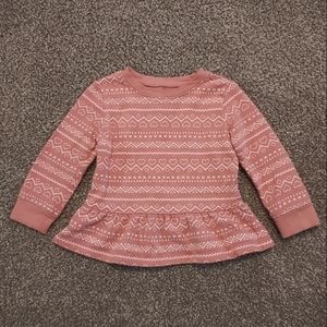 Girls Fleece Sweater 2T